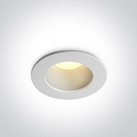 10107ED/W/V Downlight biały LED 7W CCTV IP20 230V