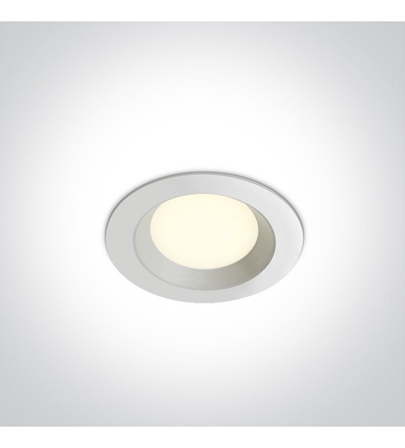 10103T/W/V Downlight biały LED 3W CCTV IP20 230V