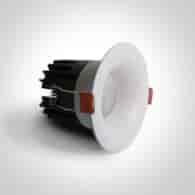 10112RA/W Wpust biały LED 12W CCTV IP20 230V