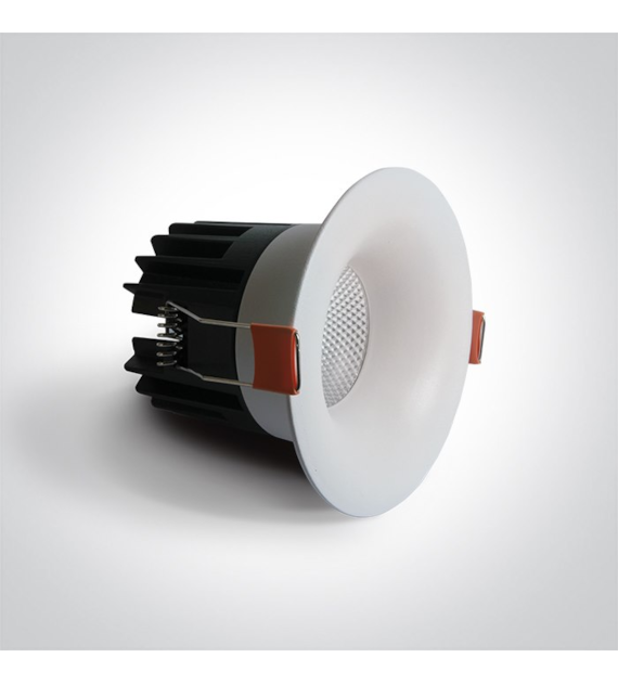 10112RA/W Wpust biały LED 12W CCTV IP20 230V