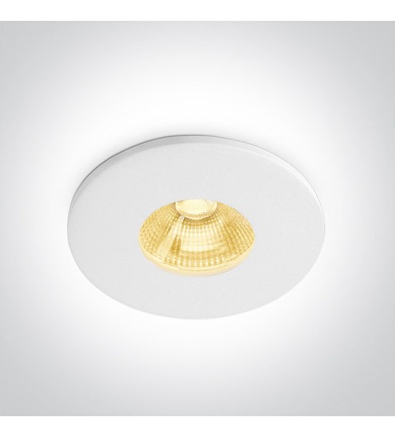 10107PA/W/V Wpust biały LED 6,5W CCTV 700mA IP65