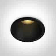 10107J/B/V Wpust czarny LED 7W CCTV 230V IP20