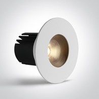 10107HA/W Wpust biały LED 6,5W CCTV IP20 Dim 700mA