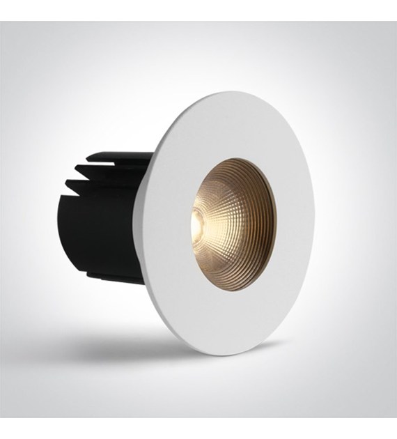 10107HA/W Wpust biały LED 6,5W CCTV IP20 Dim 700mA