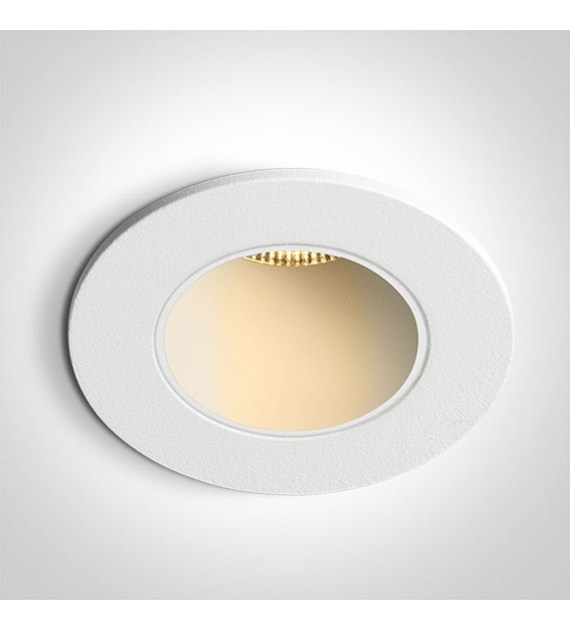 10107DL/W/W/V Wpust biały LED 6,5W CCTV IP65 700mA