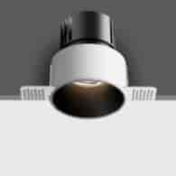 10107BT/B/V Wpust czarny LED 6,5W CCTV IP54 700 mA