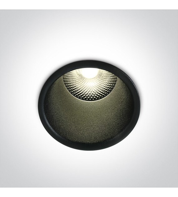 10105FD/B/V Wpust czarny LED 5W CCTV IP20 230V