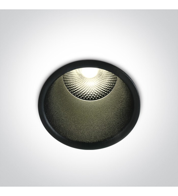 10105FD/B/V Wpust czarny LED 5W CCTV IP20 230V