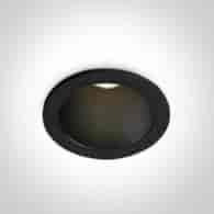 10103J/B/W Wpust czarny LED 3W 3000K 230V IP20