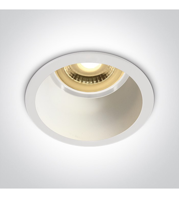 10105D8/W/W Wpust Ormos biały GU10 10W IP20