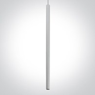 63108B/W/W Lampa wisząca biała 6W 3000K IP20