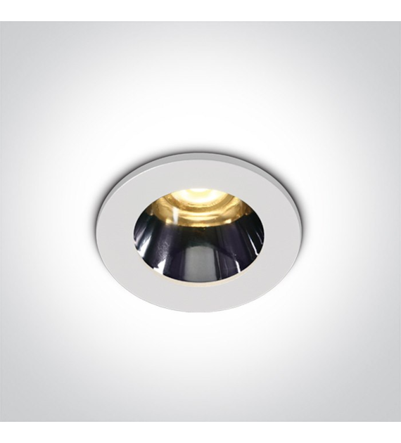 10103H/W/W Wpust biały LED 3W 3K IP20 38deg 230V