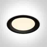 10130UV/B/V Downlight czarny LED 30W CCT IP44