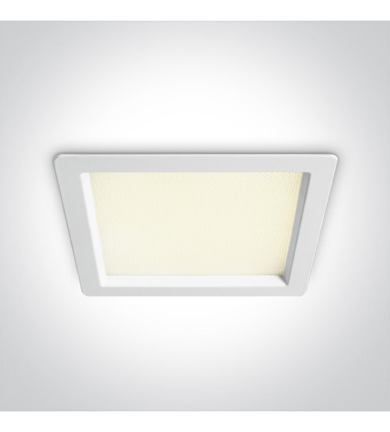50125UV/W/V Downlight biały LED 25W CCTV IP44 230V