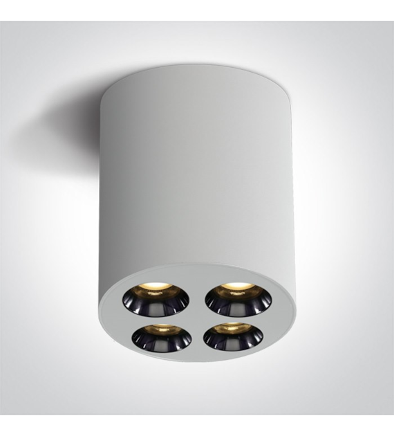 12110H/W/W Oprawa biała LED 10W 3K IP20 38st. 230V