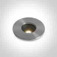 69068B/W Wpust dogruntowy LED 4,5W 3000K stalowy