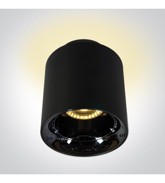 12112A/B/W Oprawa czarna 10W+2W 3K IP20 230V