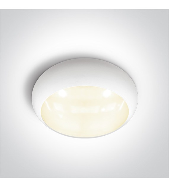 67218/W/V Plafon biały 15W CCTV IP65 230V