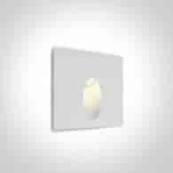 68032/W/W Wpust ścienny biały 3W 3000K IP54