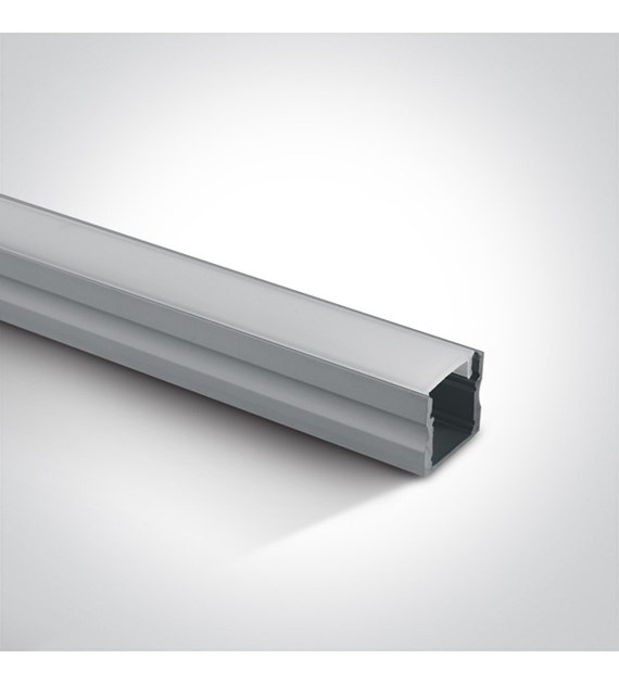 7904/AL Profil aluminiowy Surface 2m + klosz PC