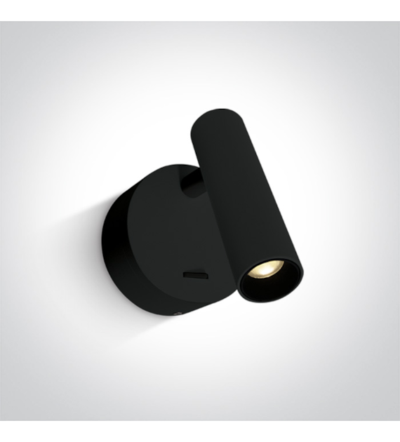 65738/B/W Kinkiet Nychta czarny LED 3000K 3W