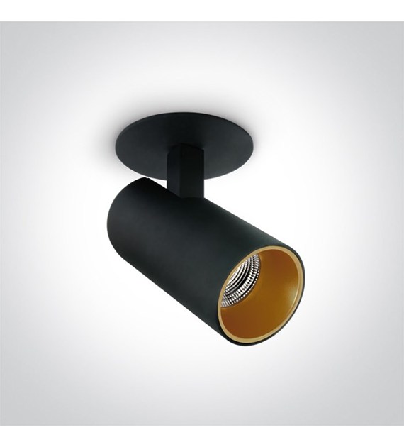 11107RA/B/V Reflektor wpuszczany czarny 6,5W CCT