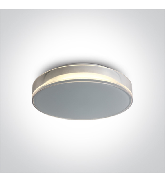 67478/W/W zewnętrzna biała oprawa sufitowa LED 300