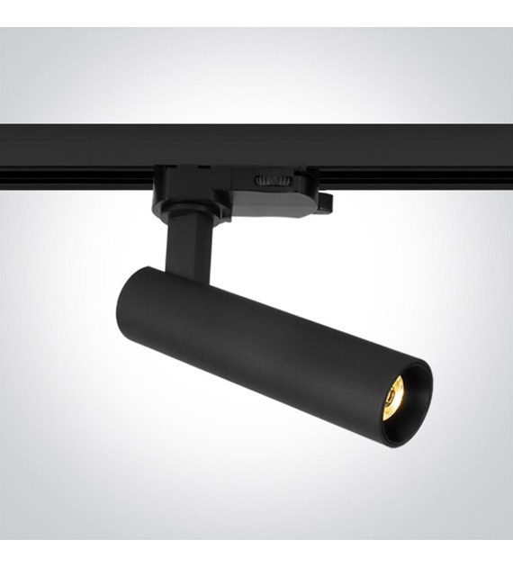 65108AT/B/W Reflektorek track czarny 9W 3000K
