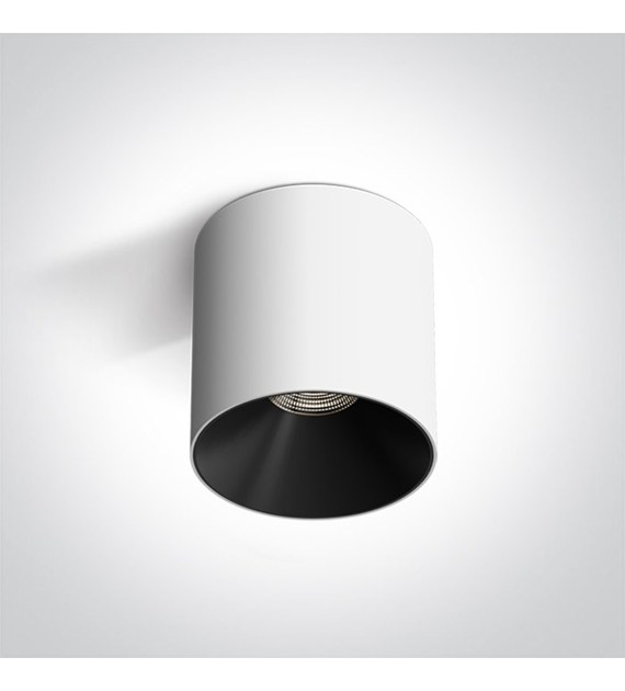 12110R/W/V Oprawa sufitowa czarna 10W CCT IP20