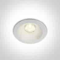 10108D/W/W biały wpust COB LED 3000K 8W dark light