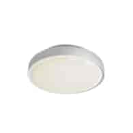 67280E/W biały plafon E27 IP65 korpus ABS i klosz