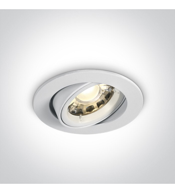 11105CGU/W Wpust Troodos biały GU10 10W IP20