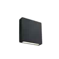 68074A/B/W czarny wpust ścienny LED 3000K 2W 700mA