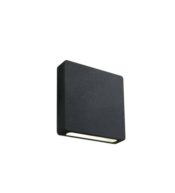 68074A/B/W czarny wpust ścienny LED 3000K 2W 700mA