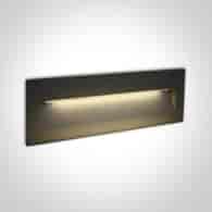 LAPAS 2 wpust ścienny 6W CCT IP65 antracyt