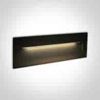 LAPAS 2 wpust ścienny 6W CCT IP65 czarny