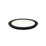 10118FA/B/W Downlight Fokas4 czarn LED 3K 18W IP40