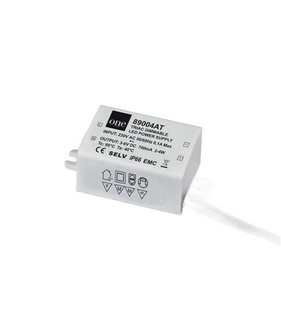 89004AT Zasilacz LED Triac 700mA 2-4W One Light
