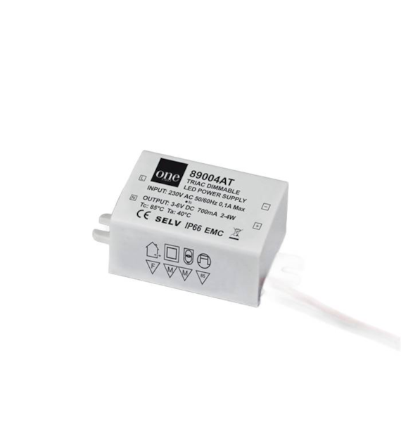 89004AT Zasilacz LED Triac 700mA 2-4W One Light
