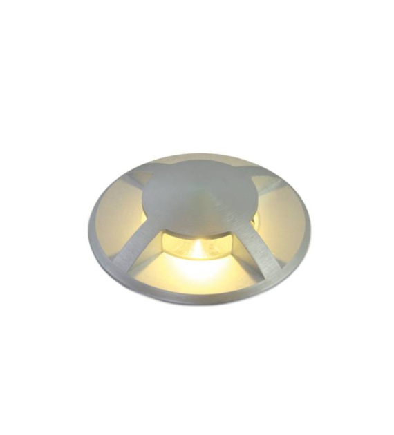 69016AG aluminiowy wpust z oprawką GU10 MR16 IK10