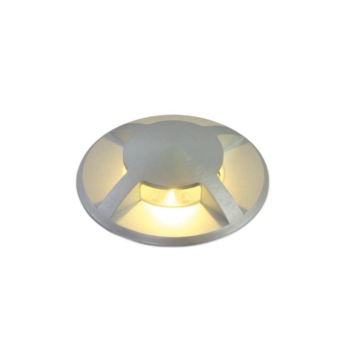 69016AG aluminiowy wpust z oprawką GU10 MR16 IK10,