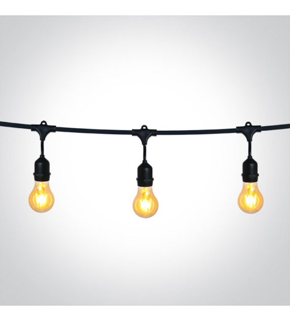 0994/B Girlanda ogrodowa 15xE27 8,5m IP44 OneLight
