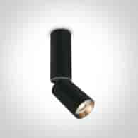 65105EA/B Lampa sufitowa czarna 10W GU10 IP20 230V