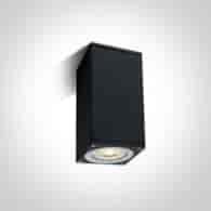 67426D/B Oprawa sufitowa czarna GU10 10W IP54