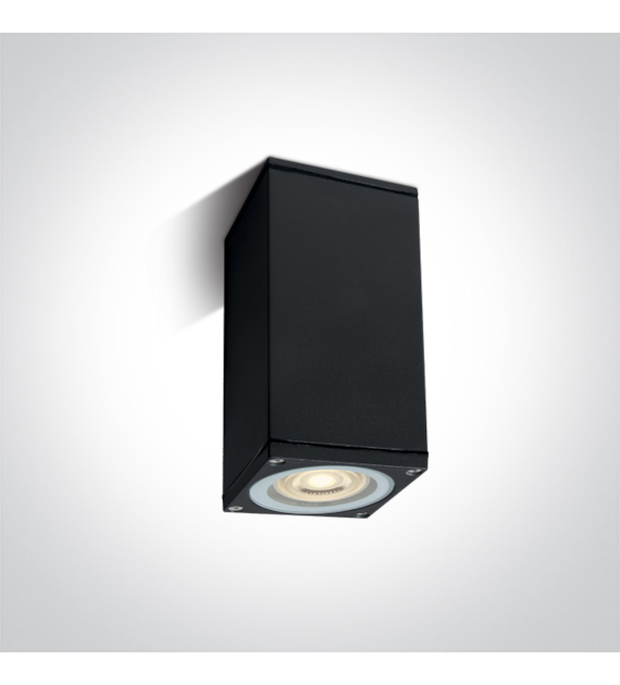 67426D/B Oprawa sufitowa czarna GU10 10W IP54