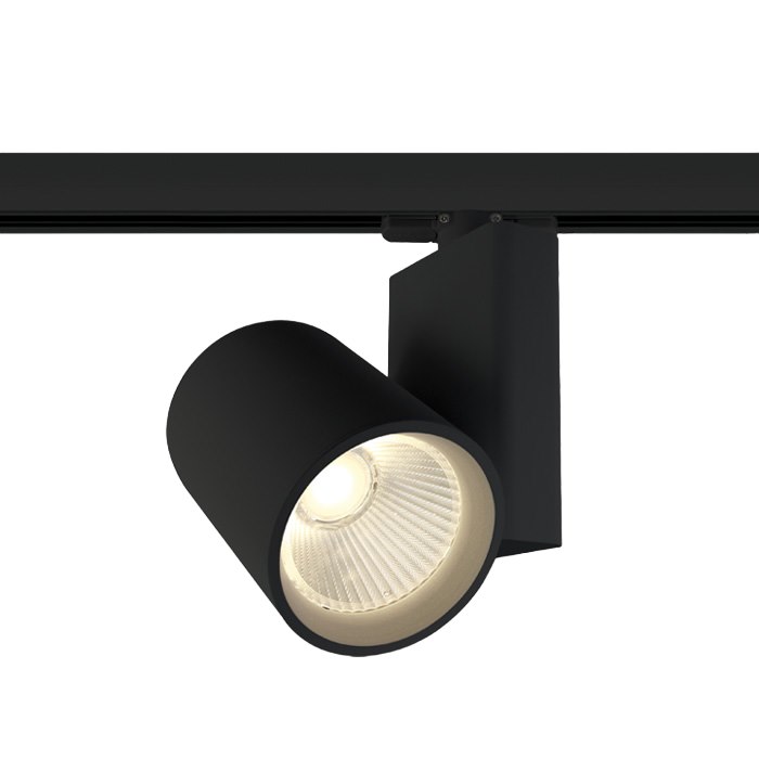 65614NT/B/W czarny track spot COB LED 3000K 42W; z