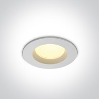 10107B/W/W Downlight Pomos biały LED 3000K 7W IP54