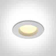 10107B/W/W Downlight Pomos biały LED 3000K 7W IP54