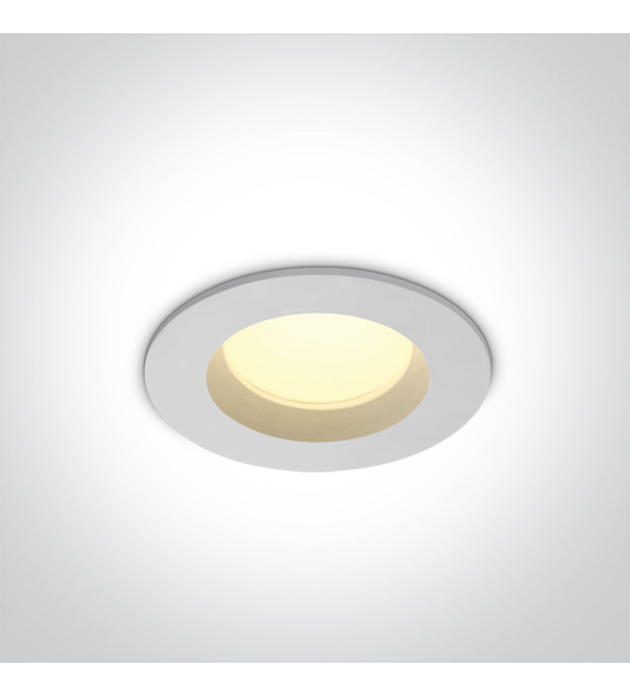 10107B/W/W Downlight Pomos biały LED 3000K 7W IP54