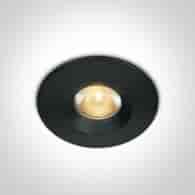 10103M/B/W Wpust Nubi czarny 3W 3000K IP65 700mA